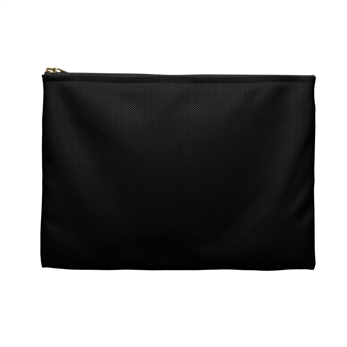 Black Bear Face Accessory Pouch — Wildlife Cosmetic & Travel Zipper Bag