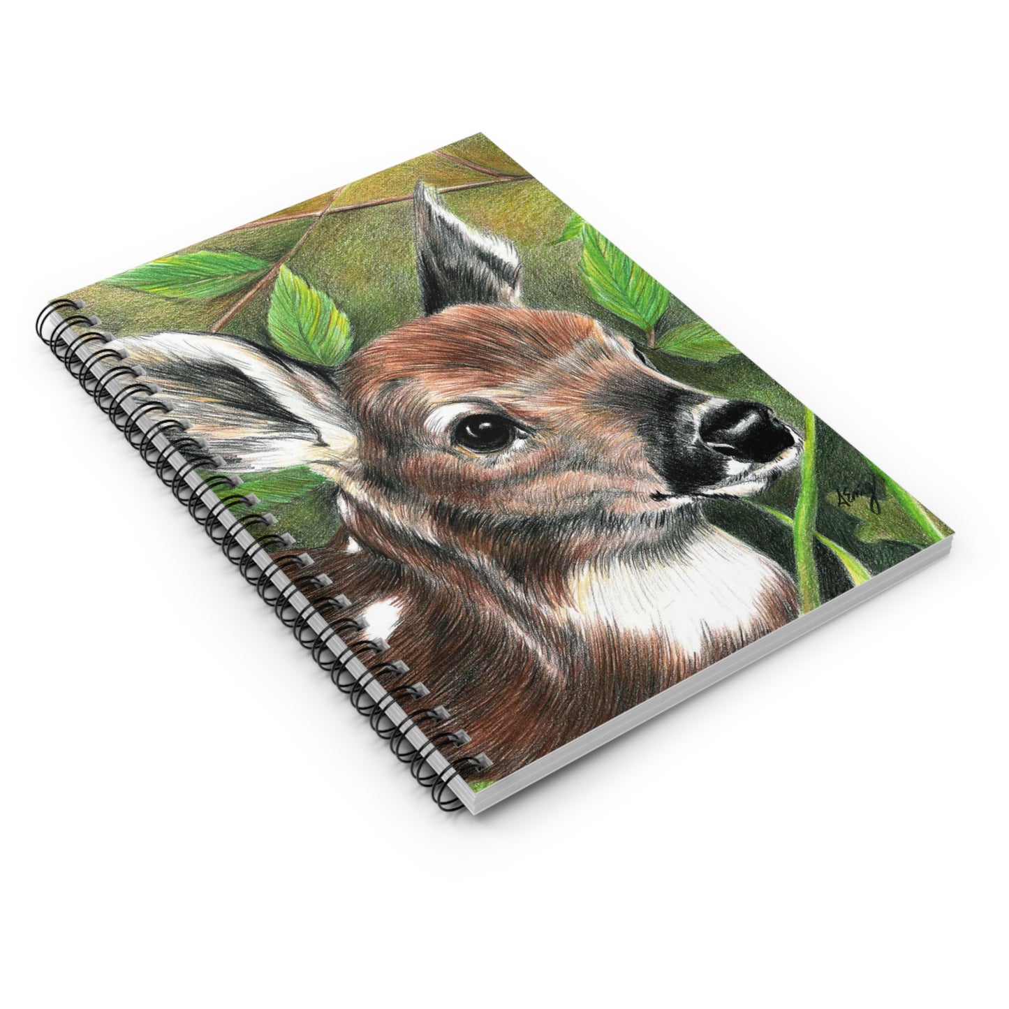 Nature-Inspired Spiral Notebook - Perfect for Nature Lovers, Journaling, Sketching, Creative Writing, Gift for Animal Lovers