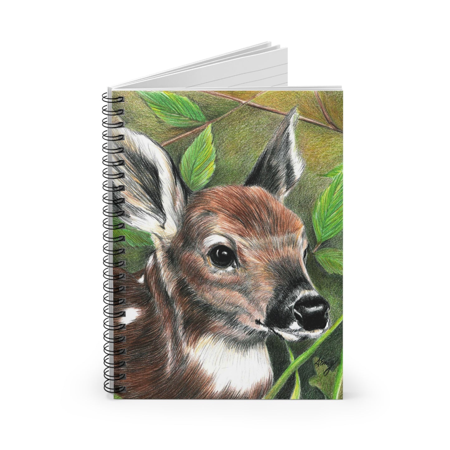 Nature-Inspired Spiral Notebook - Perfect for Nature Lovers, Journaling, Sketching, Creative Writing, Gift for Animal Lovers
