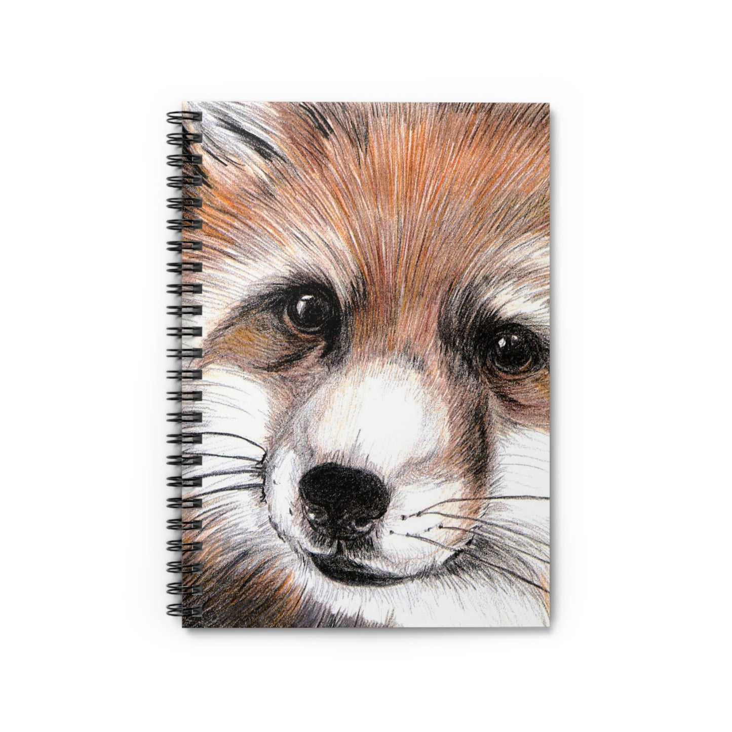 Whimsical Fox Spiral Notebook - Perfect for Journaling, Sketching, Gift for Animal Lovers, Cute Stationery, Back to School
