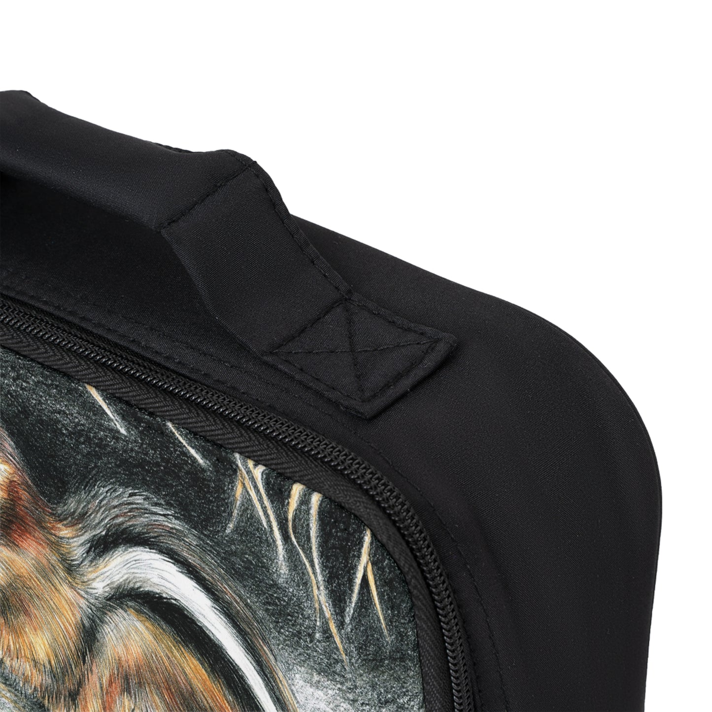 Chipmunk Art Lunch Bag — Whimsical Wildlife Insulated Lunchbox